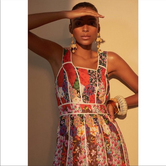 Anthropologie Bhanuni by Jyoti Square Neck Maxi Dress - Picture 8 of 8